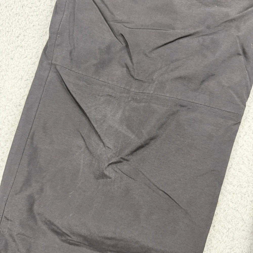 North Face Snow Pants Boys XL 14/16 Black Freedom Insulated E-Z Grow